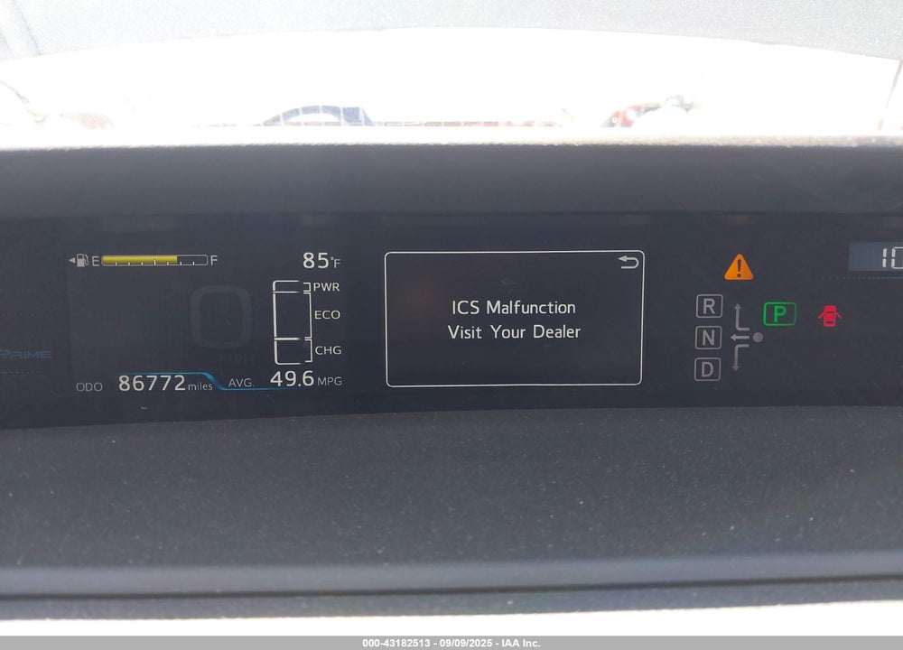 2018 TOYOTA PRIUS PRIME VIN: JTDKARFP0J3086490