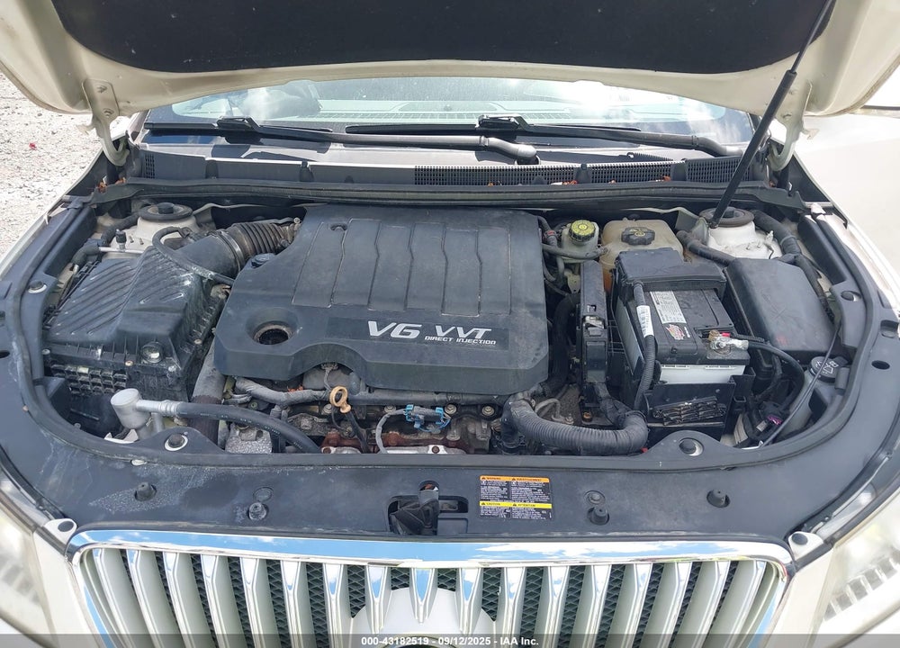 2010 BUICK LACROSSE CXS VIN: 1G4GE5GV7AF297485