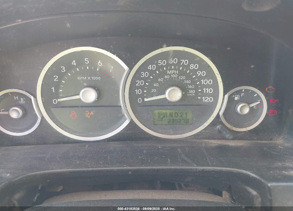 2005 MERCURY MARINER LUXURY/PREMIER VIN: 4M2YU56115DJ03880