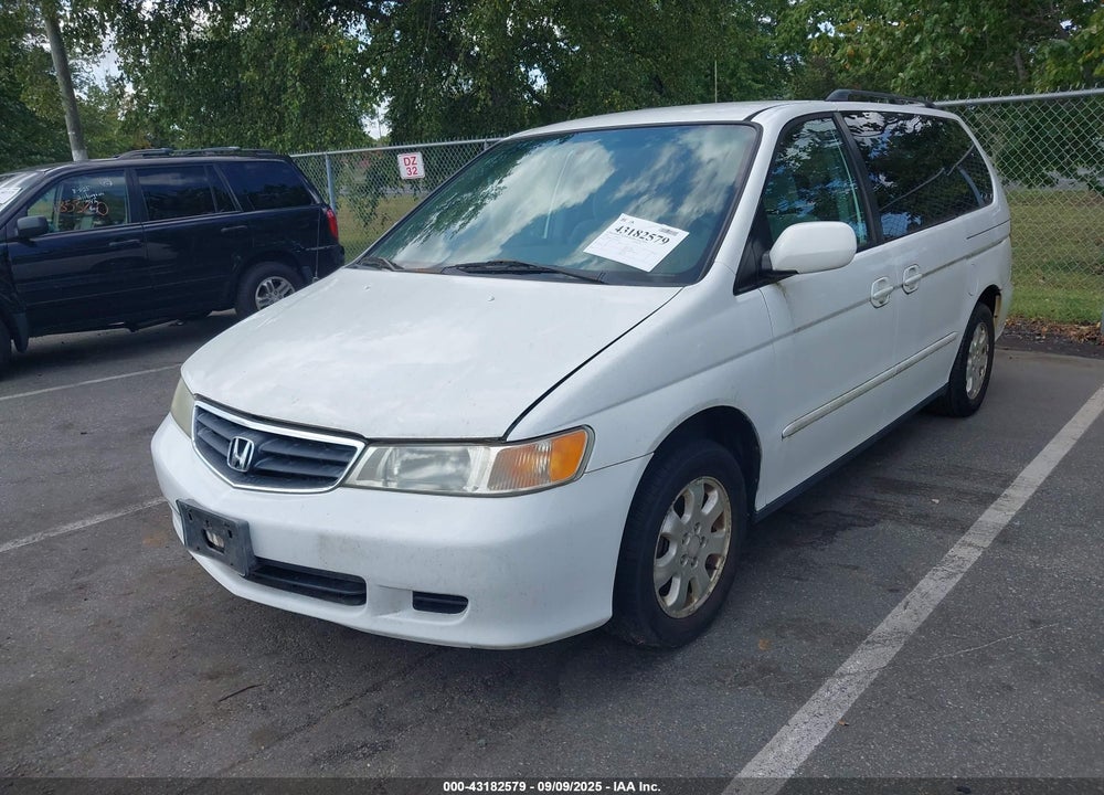 2002 HONDA ODYSSEY EX VIN: 2HKRL18632H588303