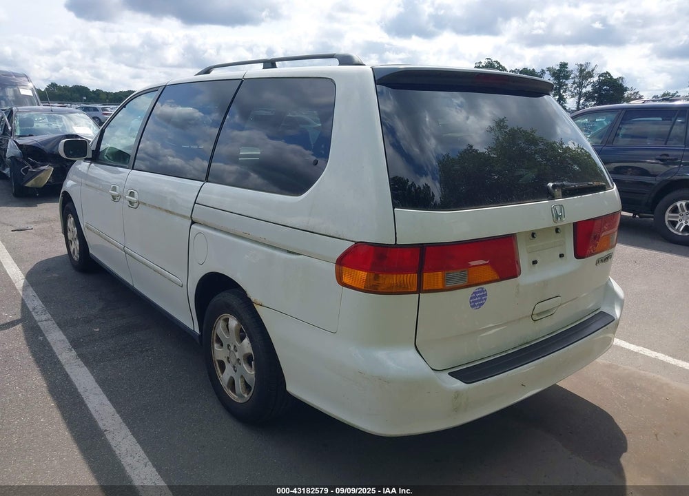2002 HONDA ODYSSEY EX VIN: 2HKRL18632H588303