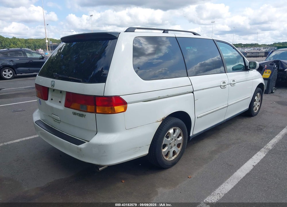 2002 HONDA ODYSSEY EX VIN: 2HKRL18632H588303
