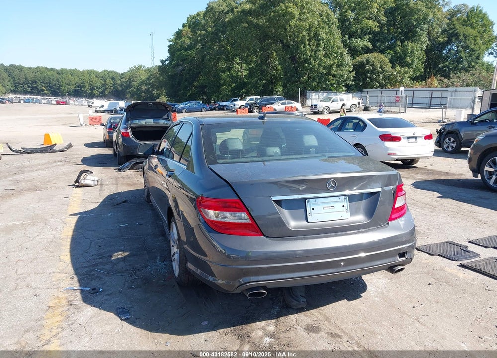 2009 MERCEDES-BENZ C CLASS VIN: WDDGF56XX9R067492