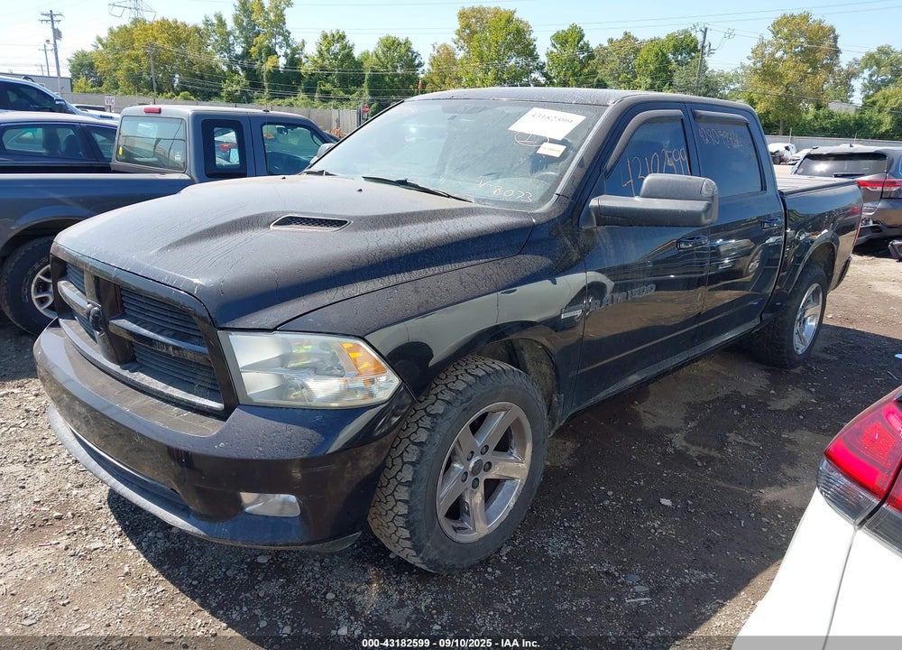 2012 RAM 1500 SPORT VIN: 1C6RD7MT6CS128073