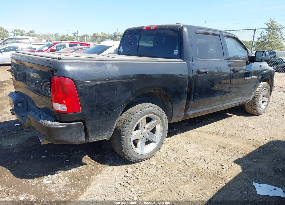 2012 RAM 1500 SPORT VIN: 1C6RD7MT6CS128073
