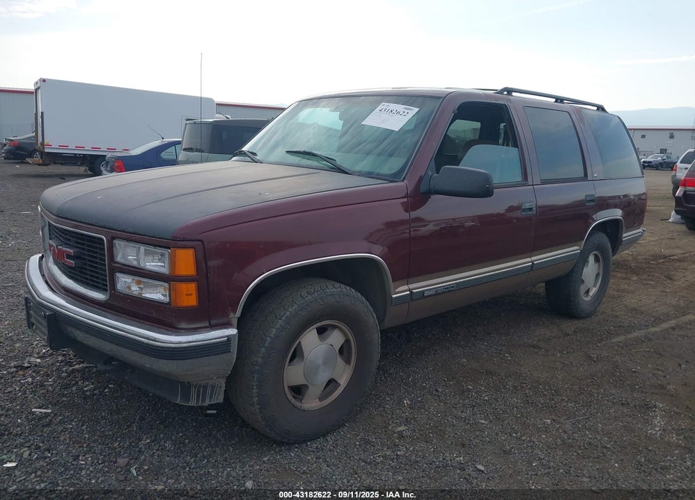 1998 GMC YUKON SLT VIN: 1GKEK13RXWJ702365