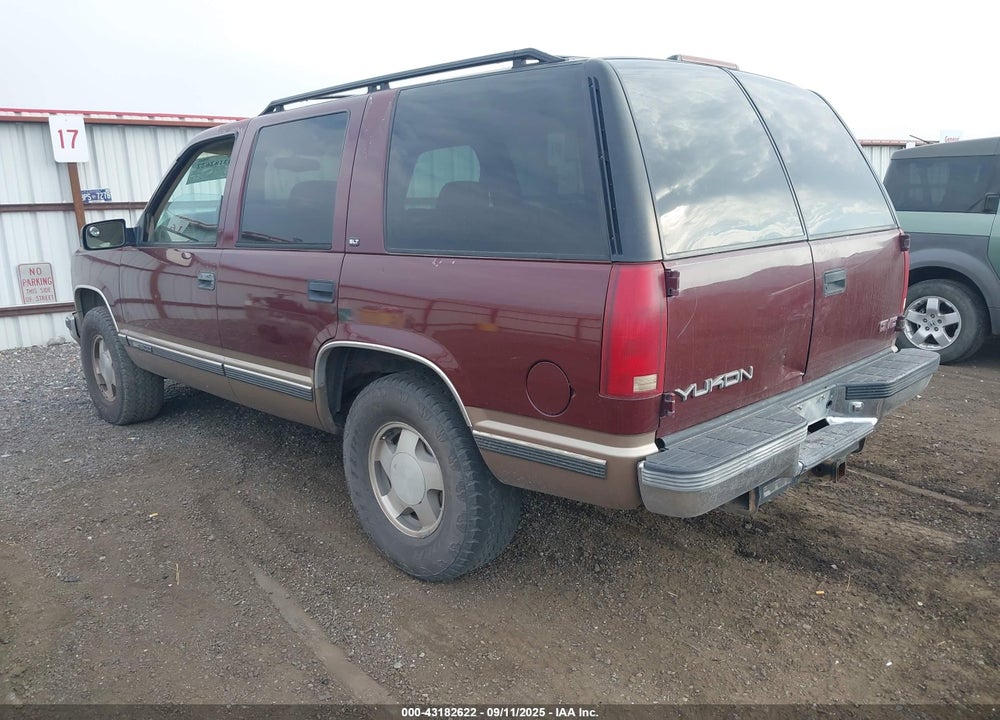 1998 GMC YUKON SLT VIN: 1GKEK13RXWJ702365