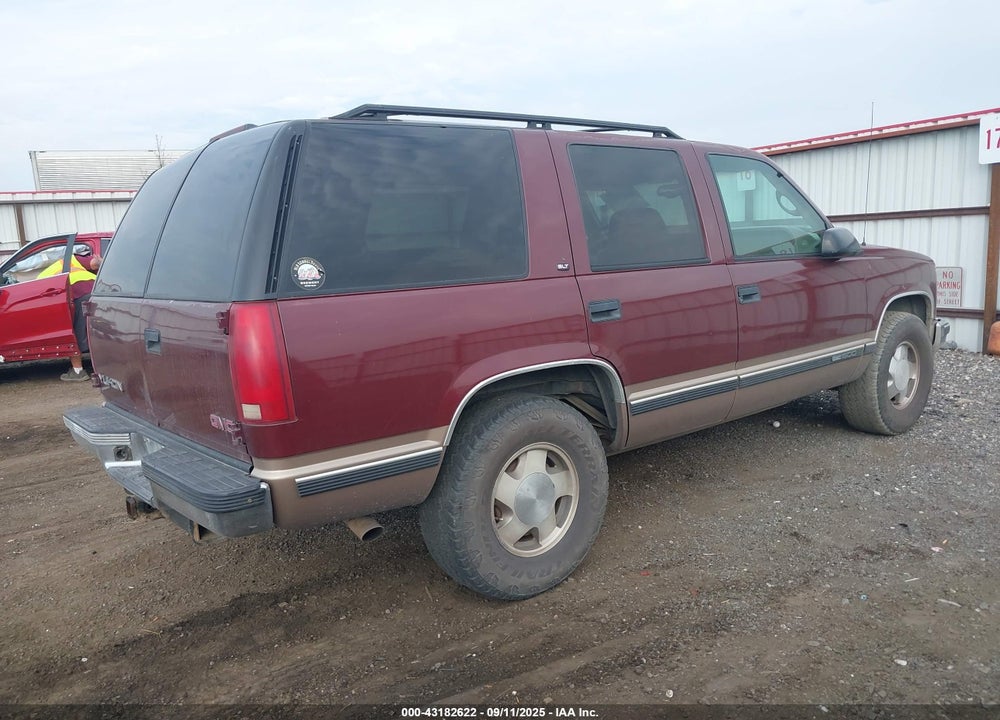 1998 GMC YUKON SLT VIN: 1GKEK13RXWJ702365