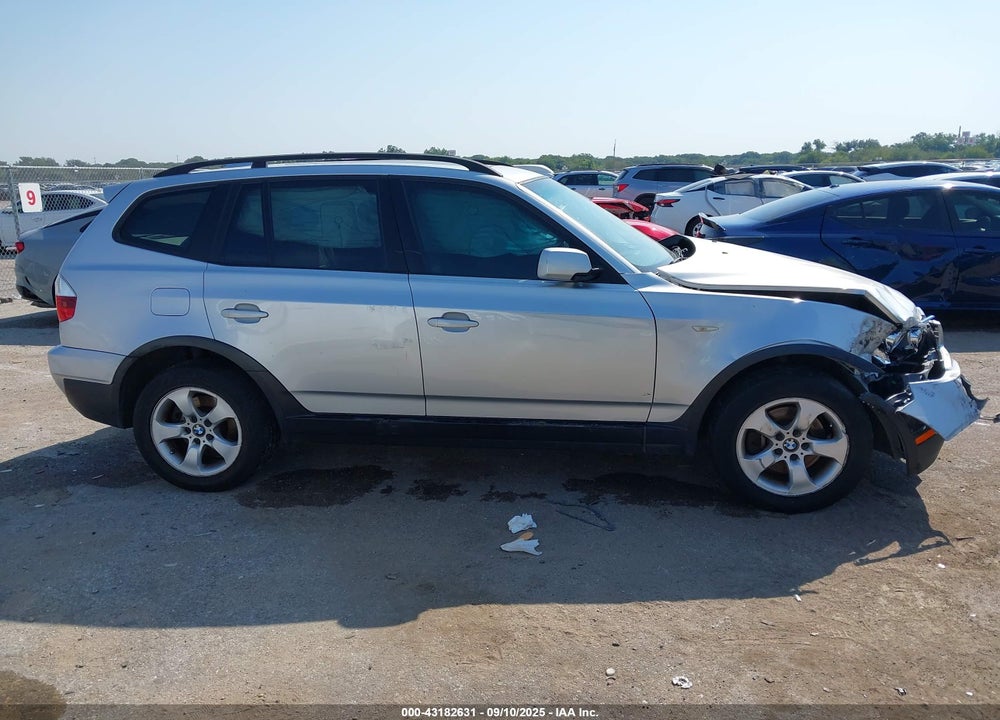 2007 BMW X3 3.0SI VIN: WBXPC93437WF06654