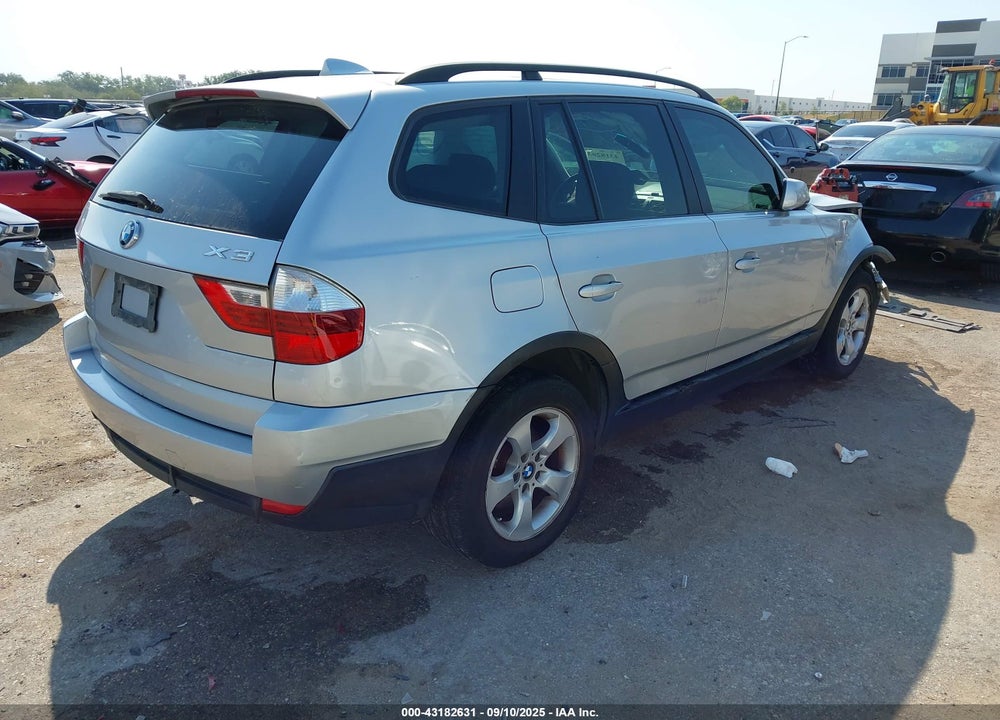 2007 BMW X3 3.0SI VIN: WBXPC93437WF06654
