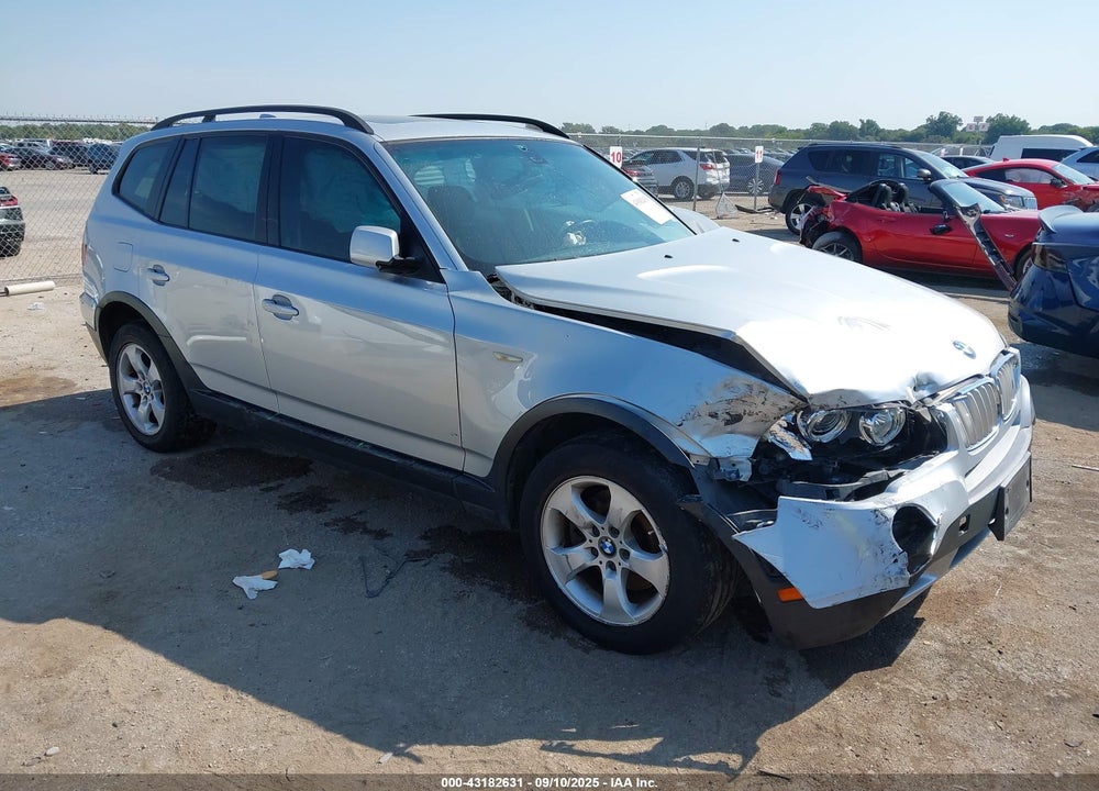 2007 BMW X3 3.0SI VIN: WBXPC93437WF06654