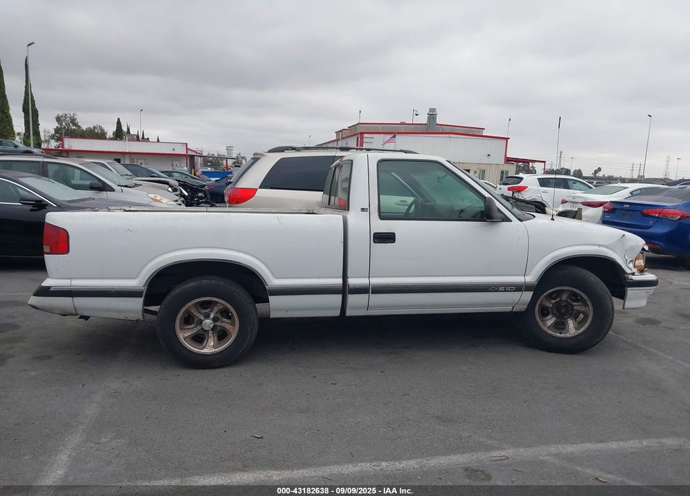 1997 CHEVROLET S-10 LS FLEETSIDE CMI VIN: 1GCCS1441VK241328