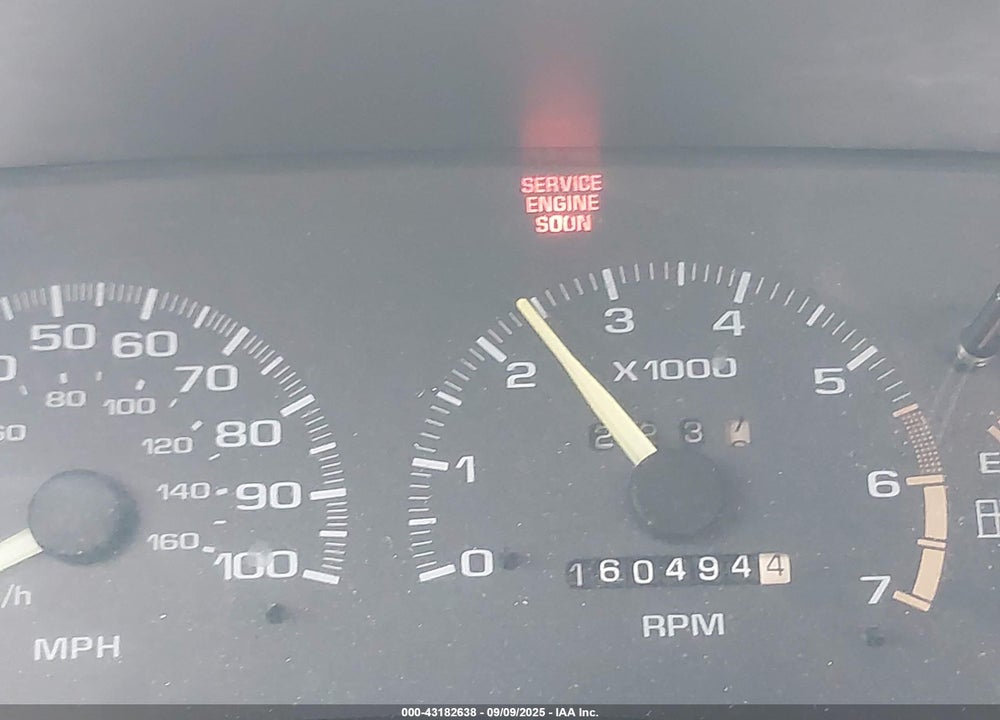 1997 CHEVROLET S-10 LS FLEETSIDE CMI VIN: 1GCCS1441VK241328