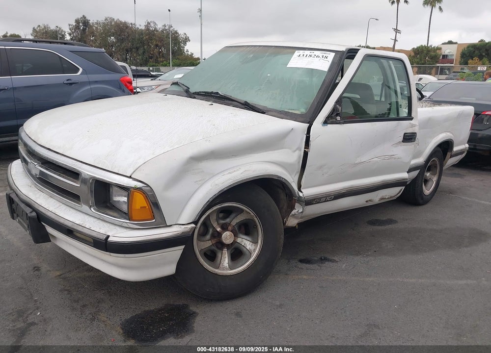 1997 CHEVROLET S-10 LS FLEETSIDE CMI VIN: 1GCCS1441VK241328