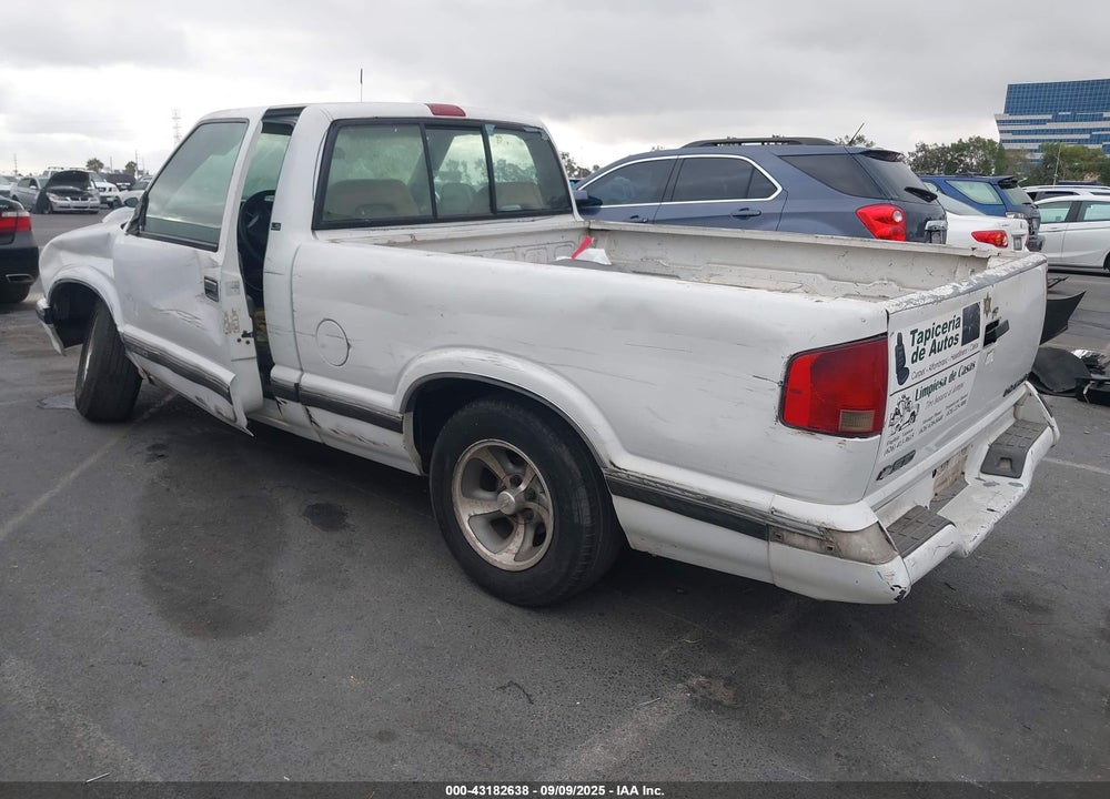 1997 CHEVROLET S-10 LS FLEETSIDE CMI VIN: 1GCCS1441VK241328