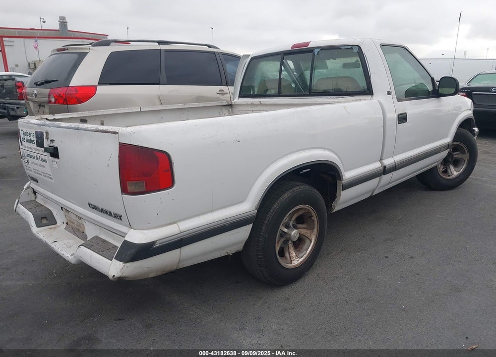 1997 CHEVROLET S-10 LS FLEETSIDE CMI VIN: 1GCCS1441VK241328