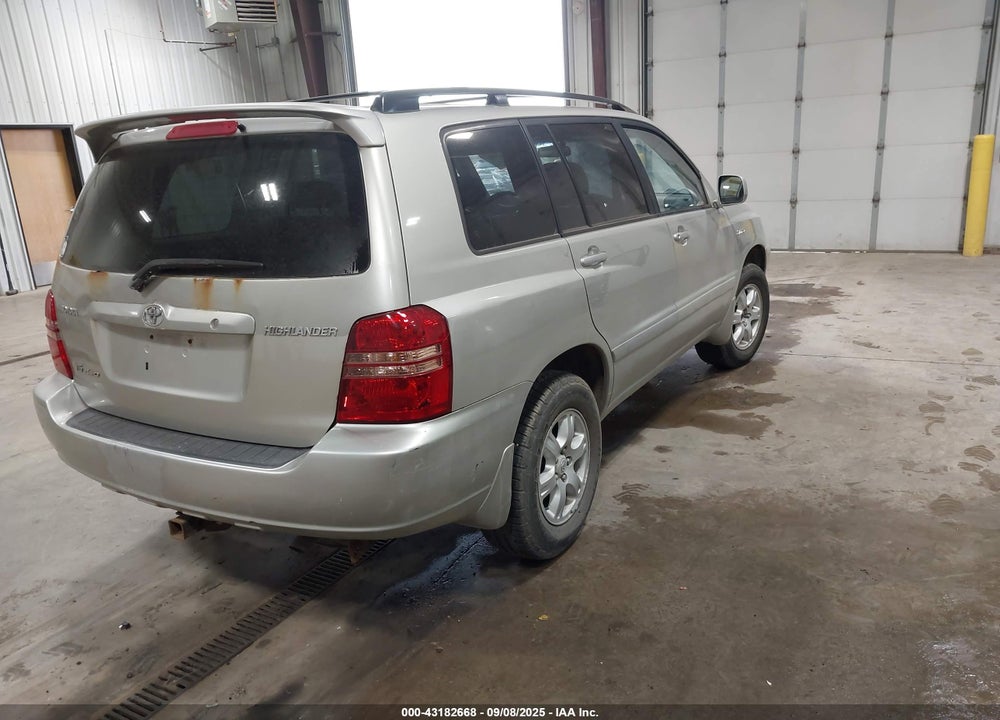 2003 TOYOTA HIGHLANDER LIMITED V6 VIN: JTEHF21A730146531