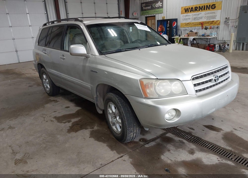 2003 TOYOTA HIGHLANDER LIMITED V6 VIN: JTEHF21A730146531