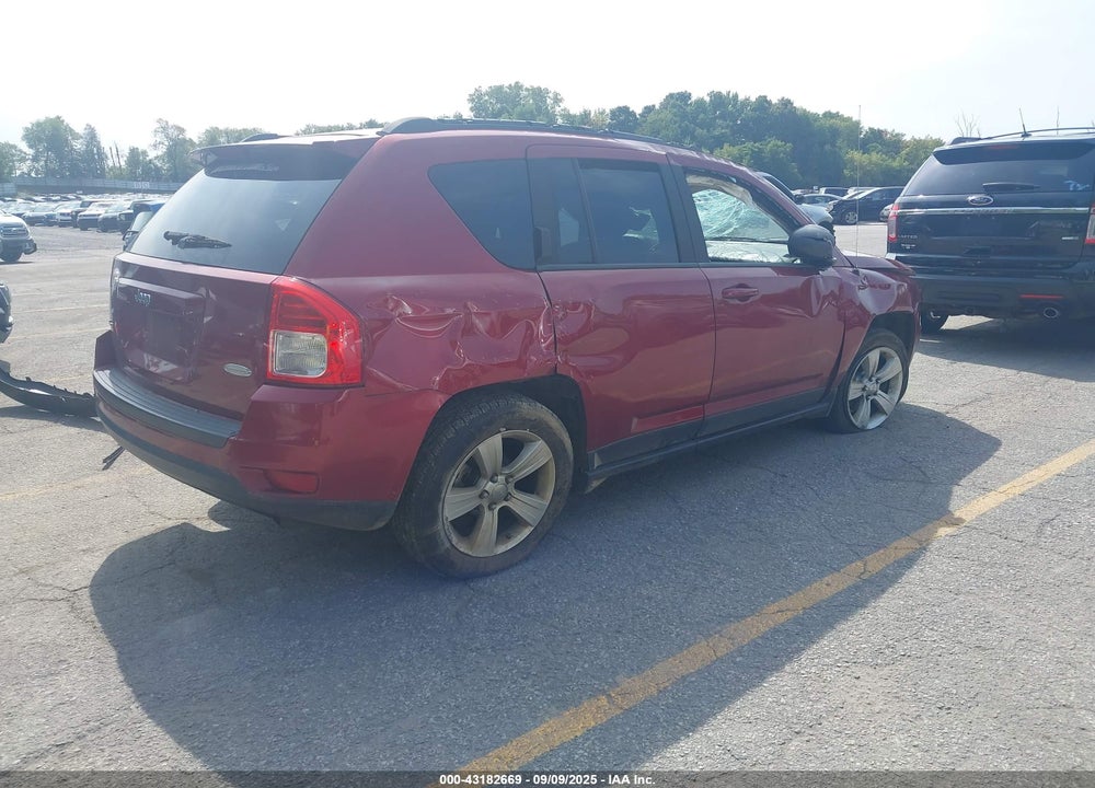2013 JEEP COMPASS LATITUDE VIN: 1C4NJDEB0DD234755