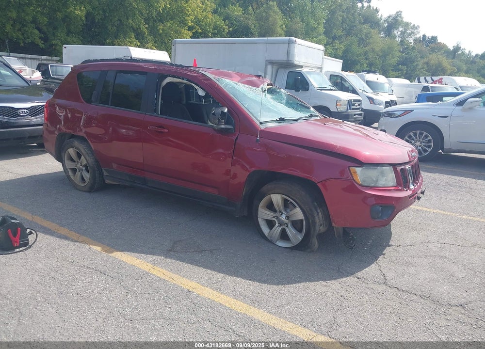 2013 JEEP COMPASS LATITUDE VIN: 1C4NJDEB0DD234755