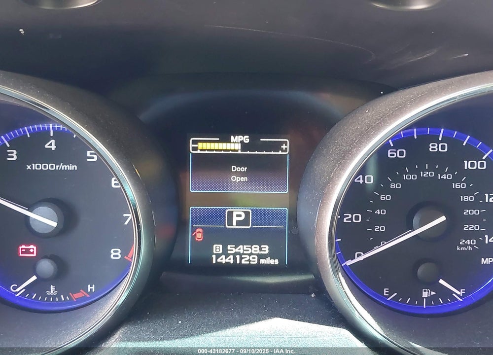 2016 SUBARU OUTBACK VIN: 4S4BSACC8G3347000