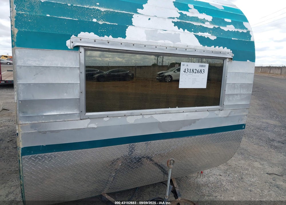 1956 TERRY TRAVEL TRAILER 12FT VIN: 153167
