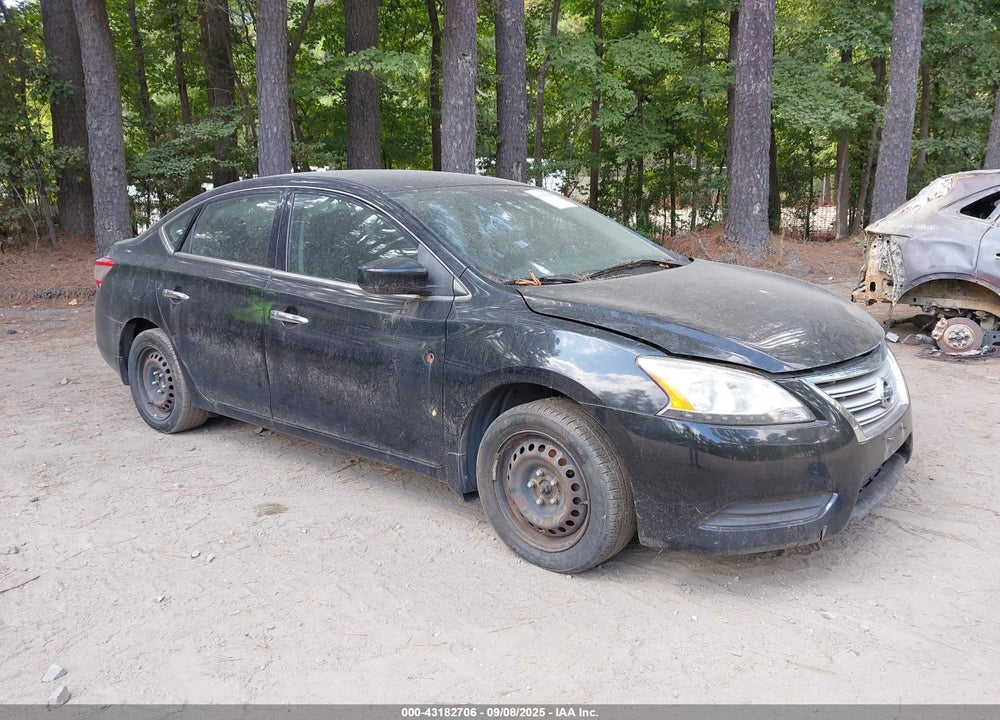 2014 NISSAN SENTRA S VIN: 3N1AB7AP1EL682015