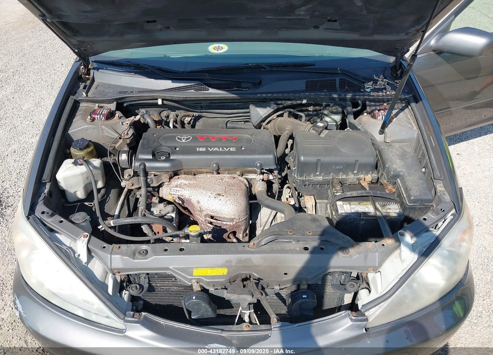 2002 TOYOTA CAMRY LE VIN: 4T1BE32K72U520505