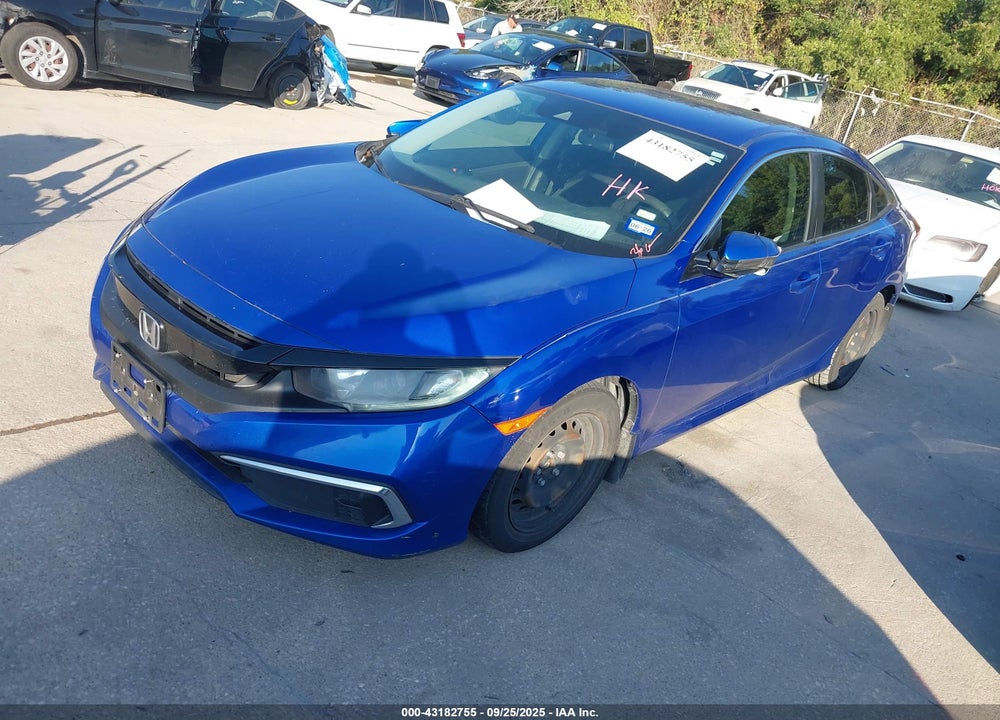 2019 HONDA CIVIC VIN: 19XFC2F63KE031164