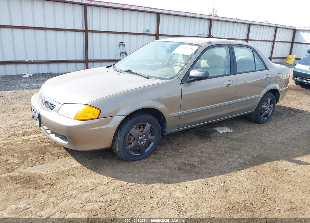 2000 MAZDA PROTEGE DX/LX VIN: JM1BJ2220Y0229709