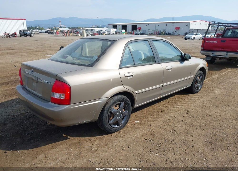 2000 MAZDA PROTEGE DX/LX VIN: JM1BJ2220Y0229709