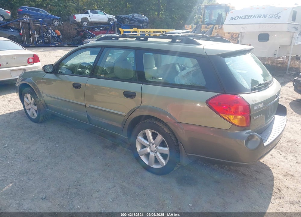 2006 SUBARU OUTBACK 2.5I VIN: 4S4BP61C767345473