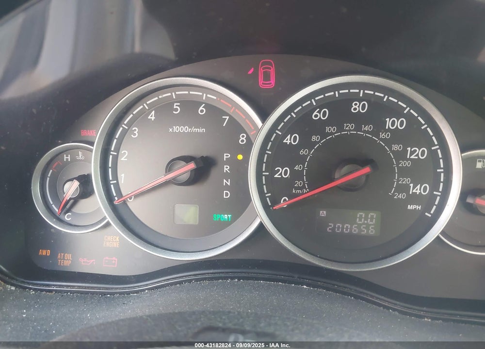 2006 SUBARU OUTBACK 2.5I VIN: 4S4BP61C767345473
