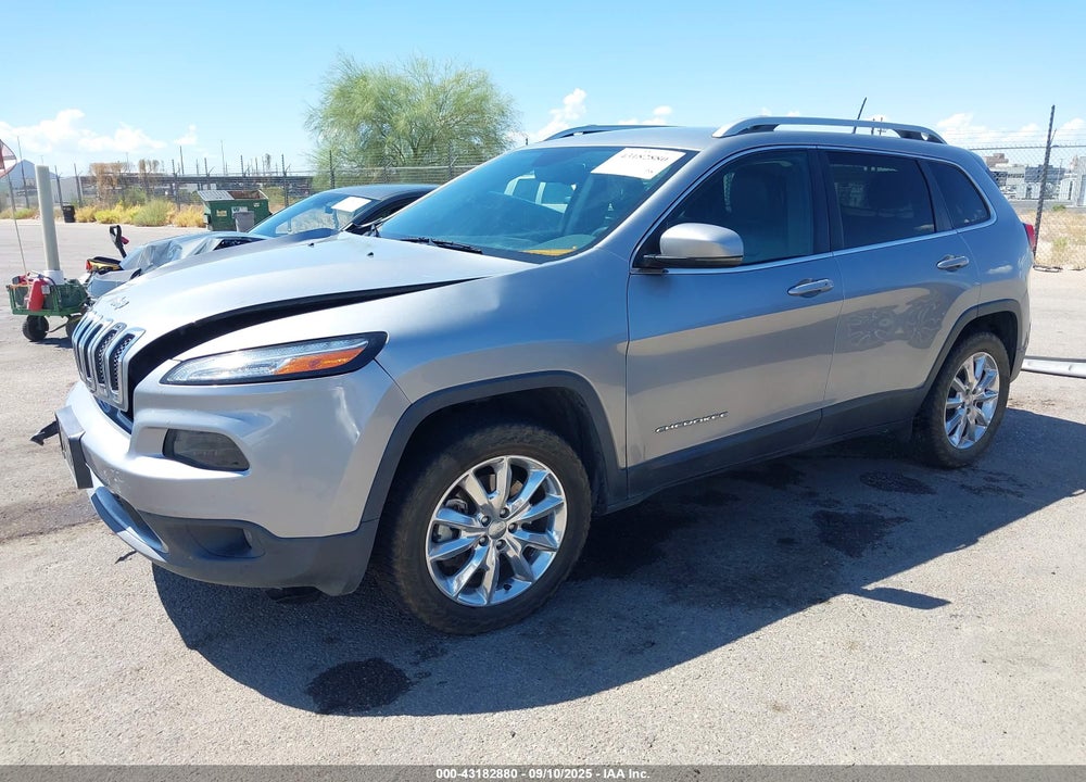 2016 JEEP CHEROKEE LIMITED VIN: 1C4PJMDB9GW240007
