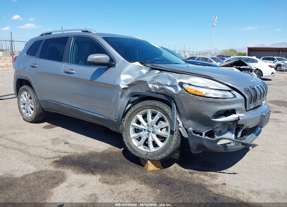 2016 JEEP CHEROKEE LIMITED VIN: 1C4PJMDB9GW240007