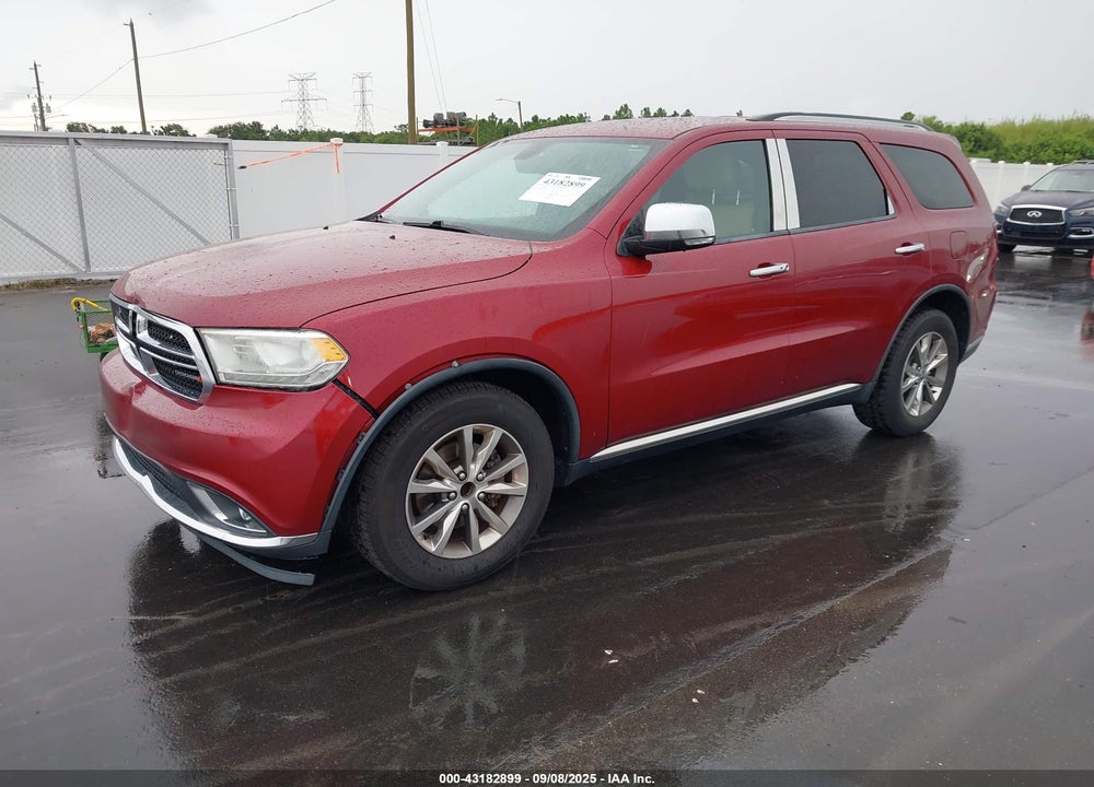 2014 DODGE DURANGO LIMITED VIN: 1C4RDHDGXEC443425
