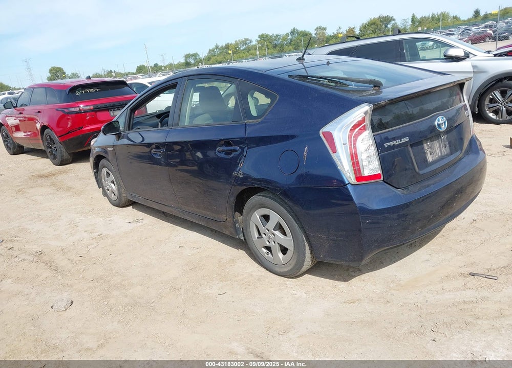 2013 TOYOTA PRIUS VIN: JTDKN3DU5D1705675
