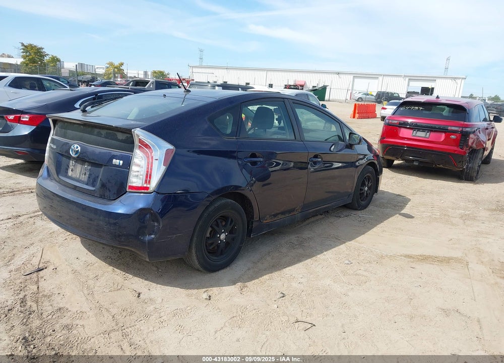 2013 TOYOTA PRIUS VIN: JTDKN3DU5D1705675