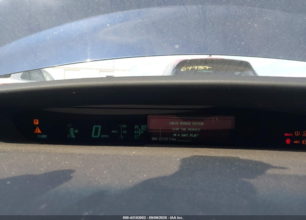 2013 TOYOTA PRIUS VIN: JTDKN3DU5D1705675
