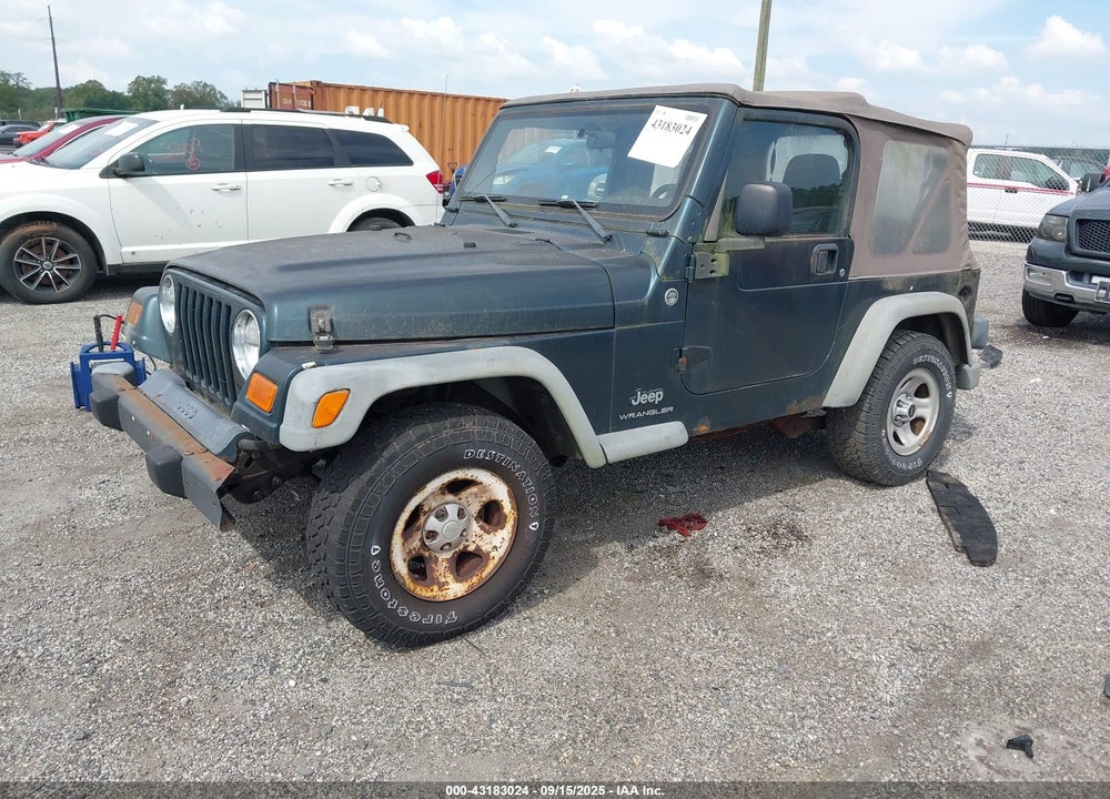 2005 JEEP WRANGLER SE VIN: 1J4FA29S15P370969