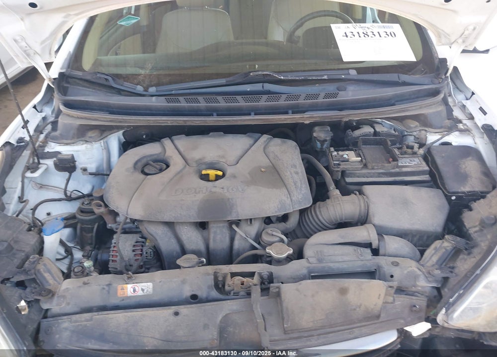 2013 HYUNDAI ELANTRA LIMITED VIN: 5NPDH4AEXDH243318