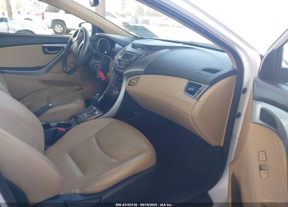 2013 HYUNDAI ELANTRA LIMITED VIN: 5NPDH4AEXDH243318