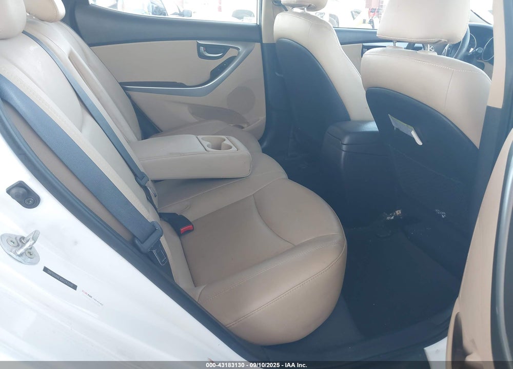 2013 HYUNDAI ELANTRA LIMITED VIN: 5NPDH4AEXDH243318