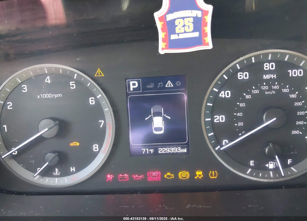 2017 HYUNDAI SONATA VIN: 5NPE34AF1HH480510