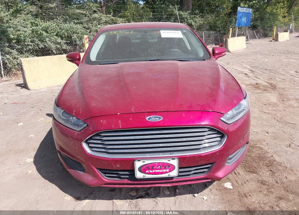 2016 FORD FUSION SE VIN: 3FA6P0H72GR362872