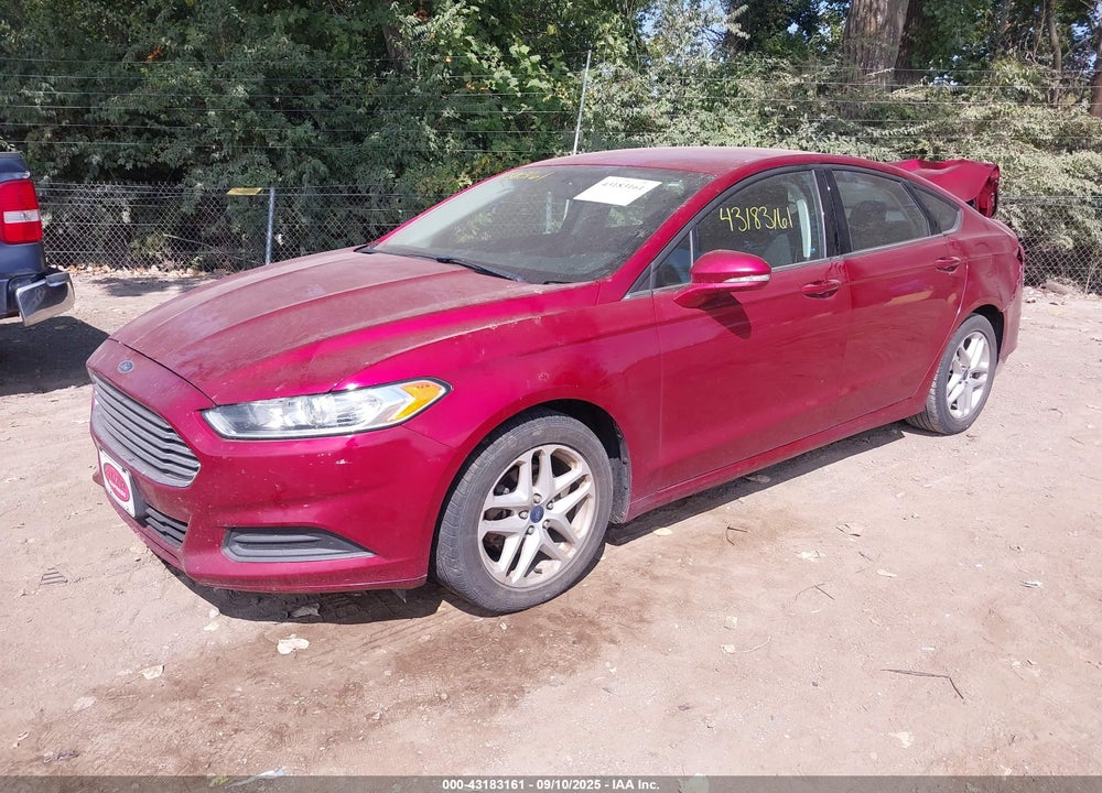 2016 FORD FUSION SE VIN: 3FA6P0H72GR362872
