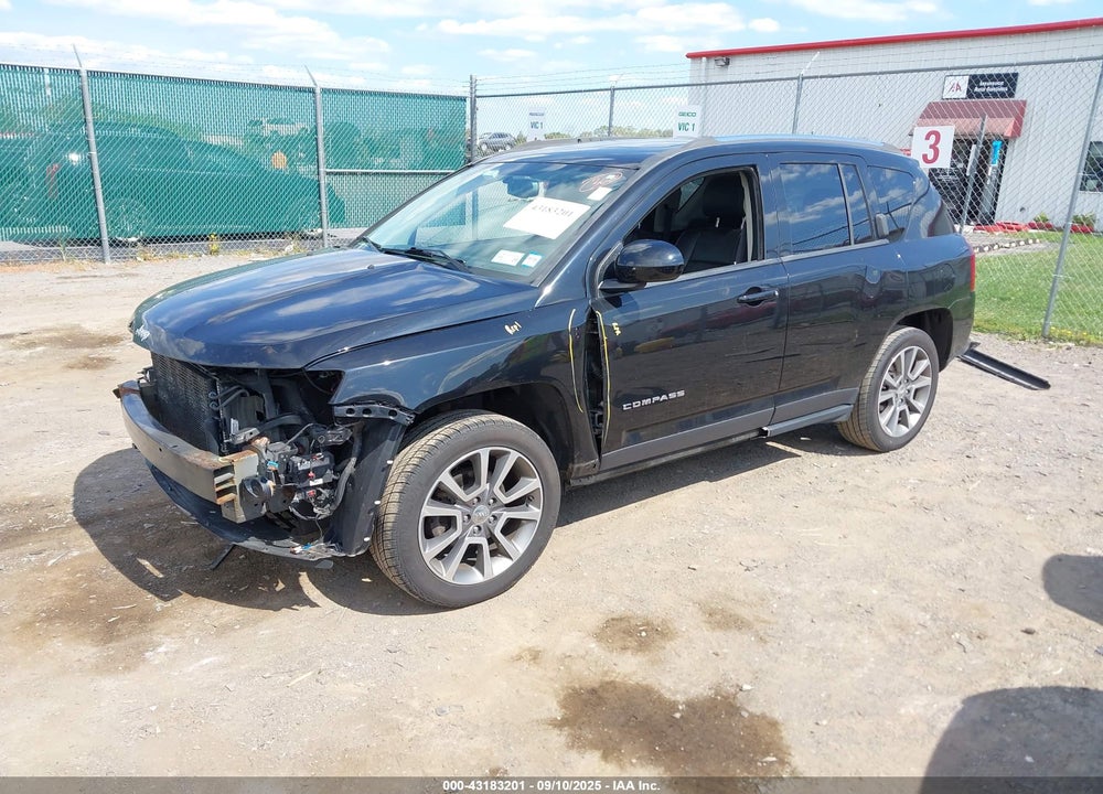 2017 JEEP COMPASS VIN: 1C4NJDEB8HD165478
