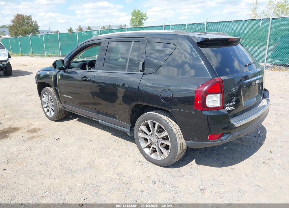 2017 JEEP COMPASS VIN: 1C4NJDEB8HD165478