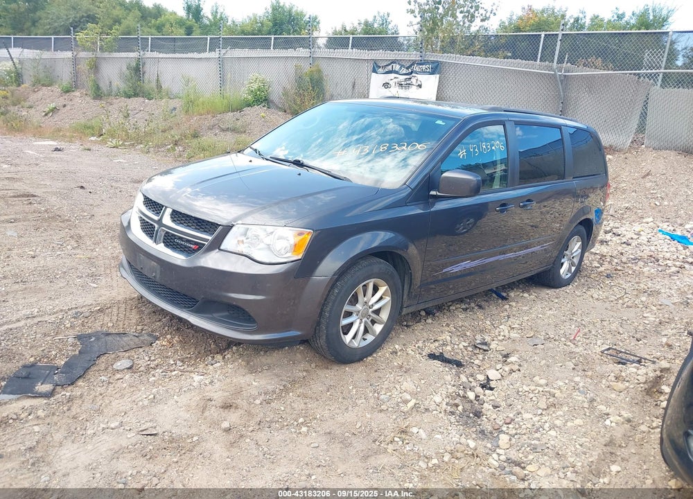 2016 DODGE GRAND CARAVAN SXT VIN: 2C4RDGCG6GR170828