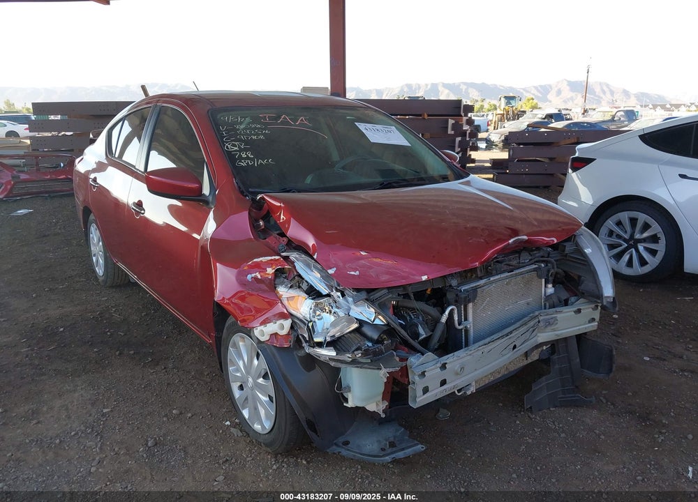 2019 NISSAN VERSA VIN: 3N1CN7APXKL880880